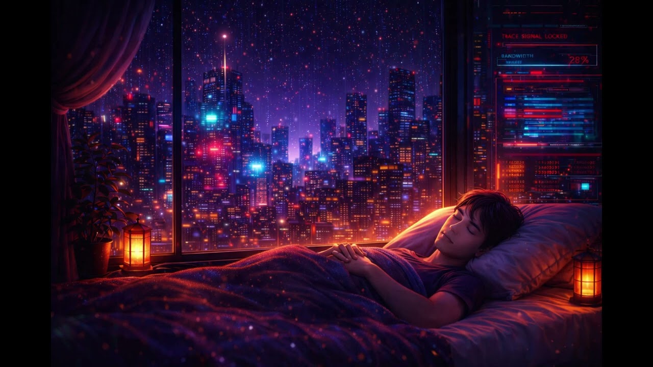 🌙 NEON DRIFT – 17 Min Cyberpunk Sleep Mix
