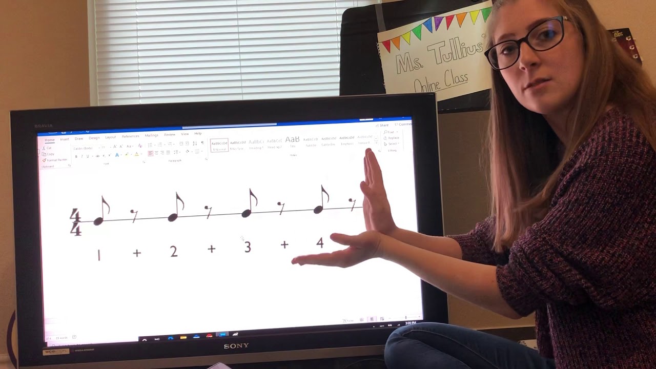 Eighth notes and rests (pt 1)