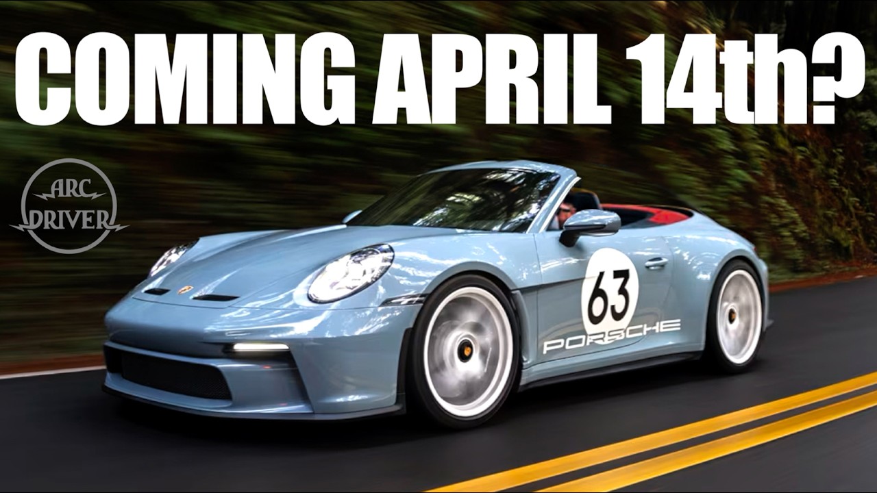 Reports: Porsche GT3 Sport Cabriolet Reveal Happening Next Week!