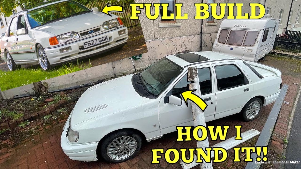 RESCUING a FORD SIERRA COSWORTH ** START TO FINISH **