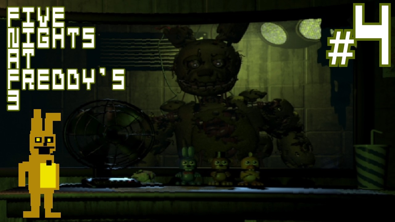 jogando feito pro player 😱 - Five Nights at Freddy's 3 #4