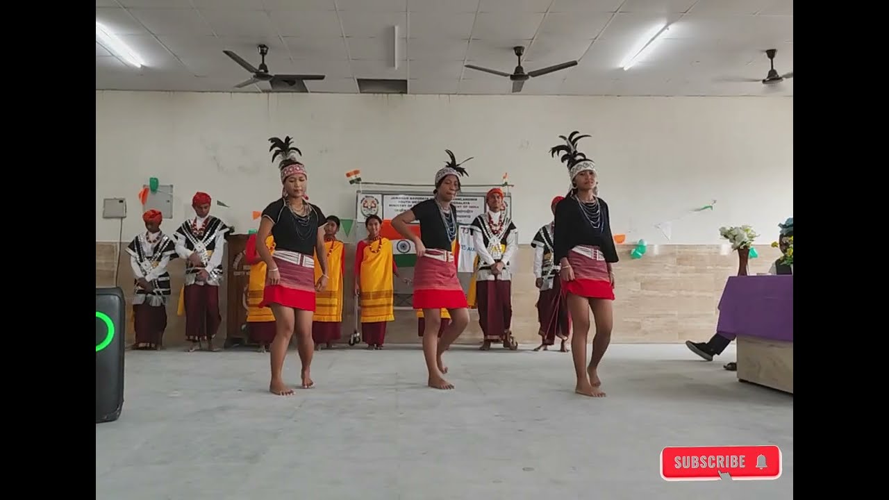 Traditional khasi and garo folk dance | Shillong | Meghalaya dance | JNV MAWKYRWAT  | NVS SHILLONG