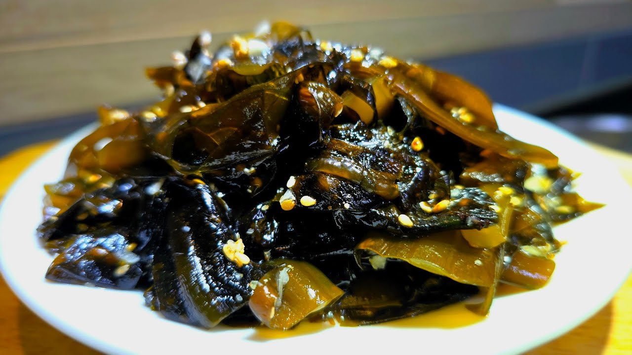 💥한번 맛보면 다시 찾게 되는 생물미역 무침 꼭 해드시길 권합니다