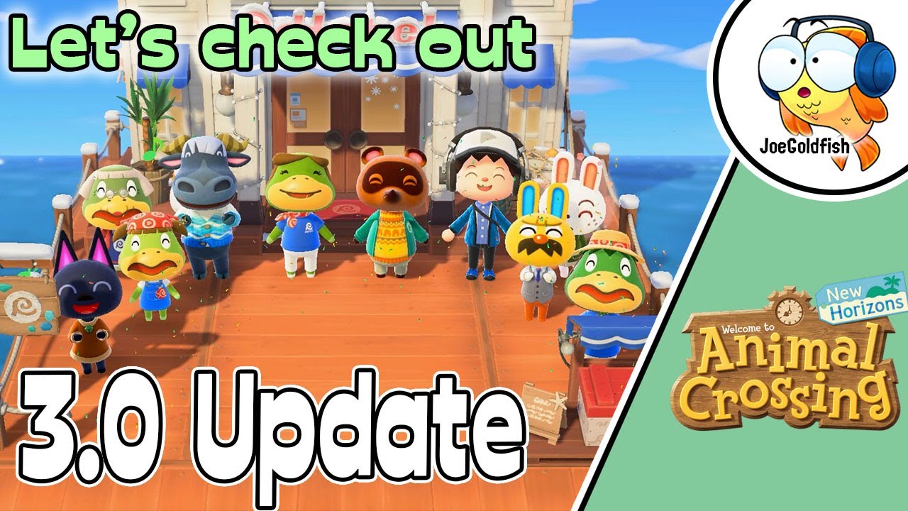 Давайте посмотрим на обновление Animal Crossing 3.0.