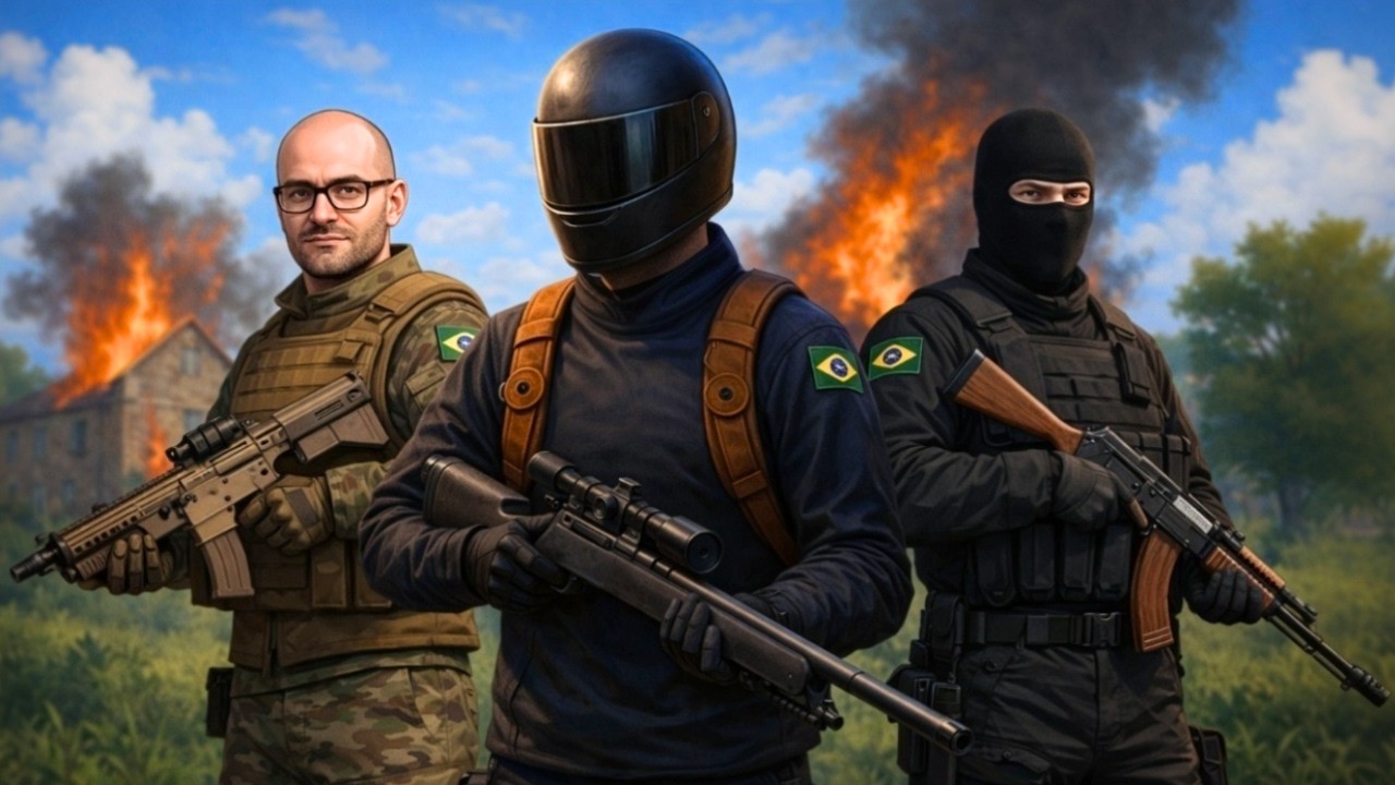 UM TRIO DE BRASILEIROS HUMILHANDO OS GRINGOS NO DAYZ (PVP INSANO)