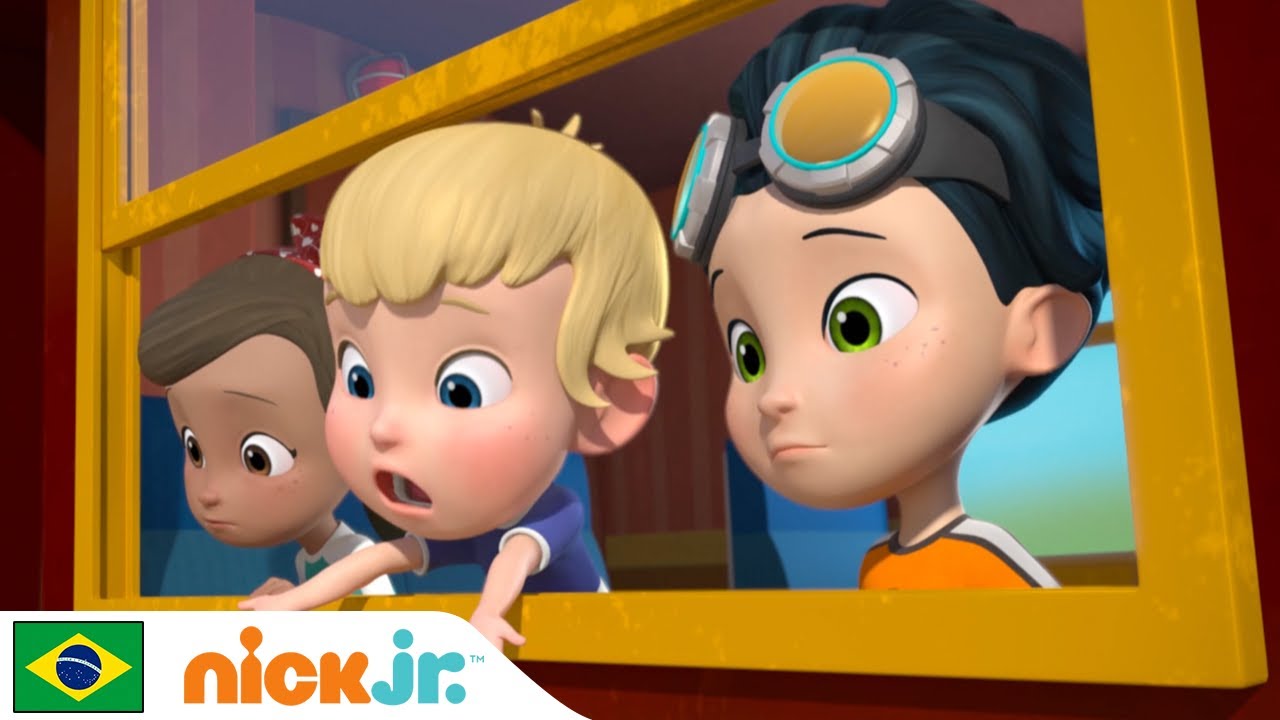 Rusty Rivets | O difícil bichinho de pelúcia de Rusty | Nick Jr. em Português