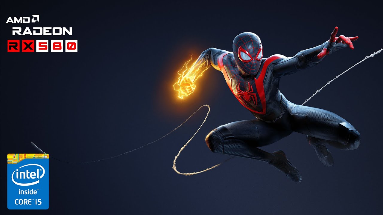 Spider-Man: Miles Morales | Benchmark | I5-6500 + RX 580 8GB | Very Low to Very High Settings