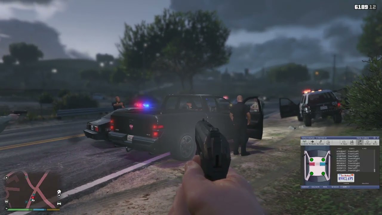 LSPDFR Downtown Late Show patrol Part 1