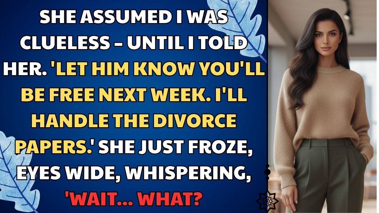 She Assumed I Was Clueless – Until I Told Her, 'You'll Be Free Next Week' Cheating Wife Reddit Story