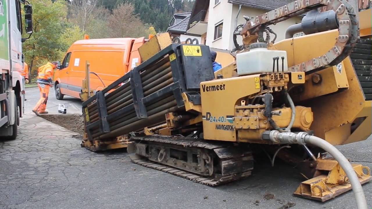 Horizontalspülbohrung in Lauenstein