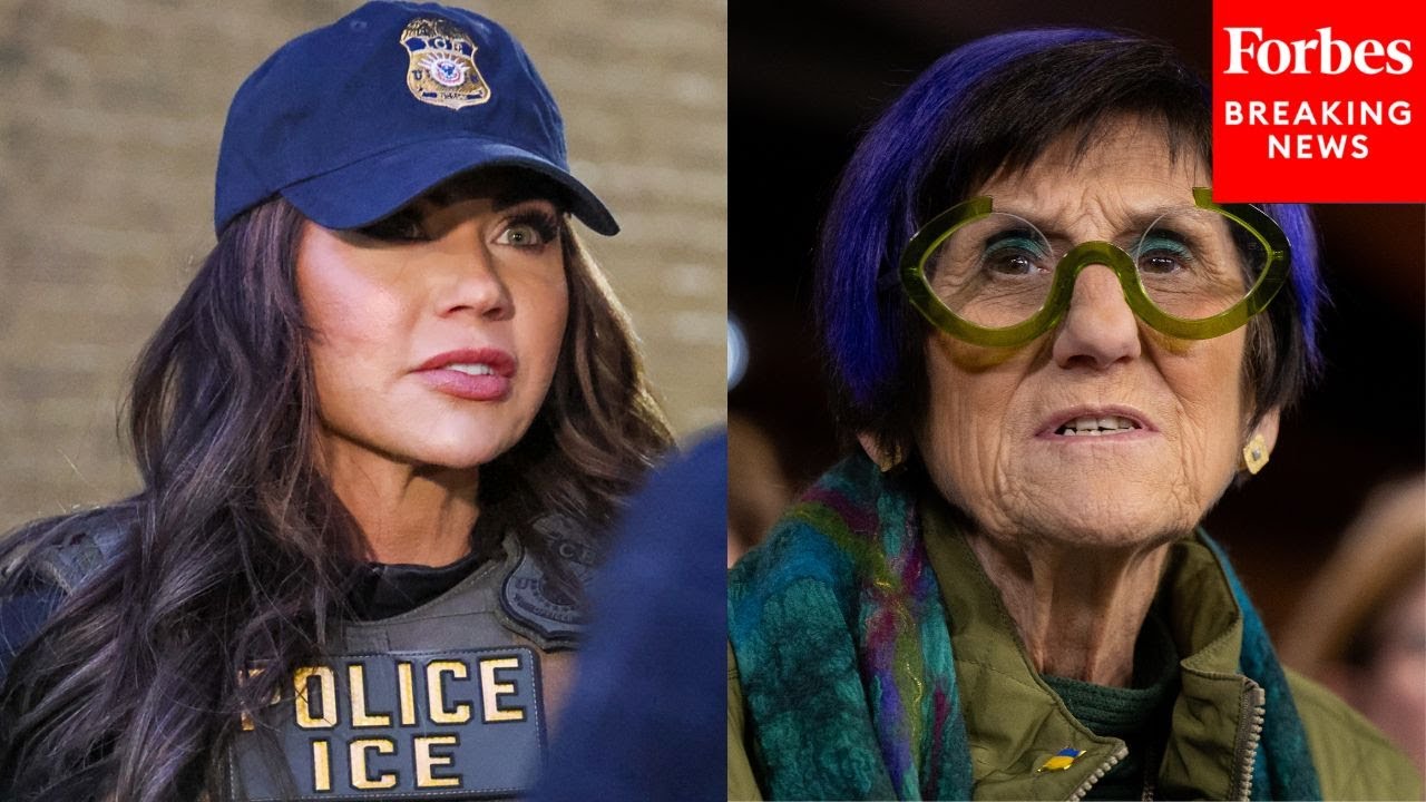 'This Is A Political Ad': Rosa DeLauro Grills Sec. Kristi Noem On $200 Million Border Ad Spend