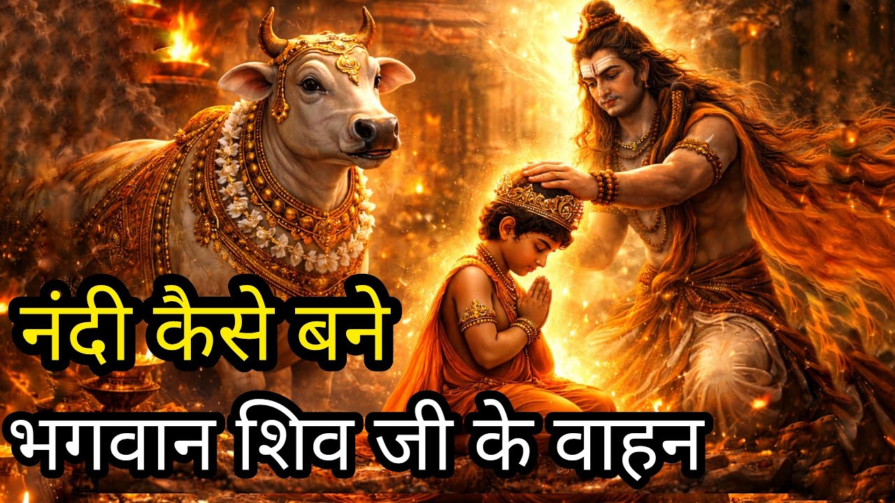 नंदी कैसे बने शिव जी का वाहन? | नंदी जी की अद्भुत कथा | Shiv Puran Story