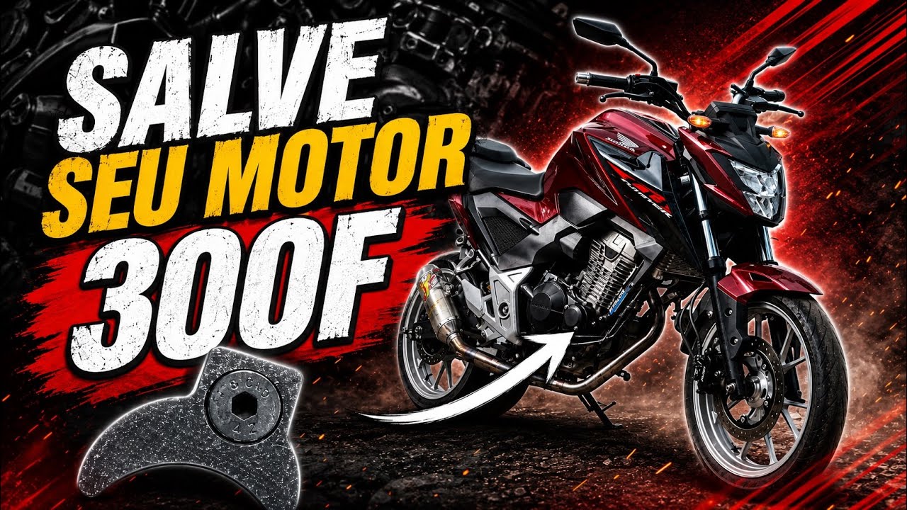 COMO SALVAR O MOTOR 300F DEFEITO DE FÁBRICA - TWISTER/SAHARA/TORNADO/CRF