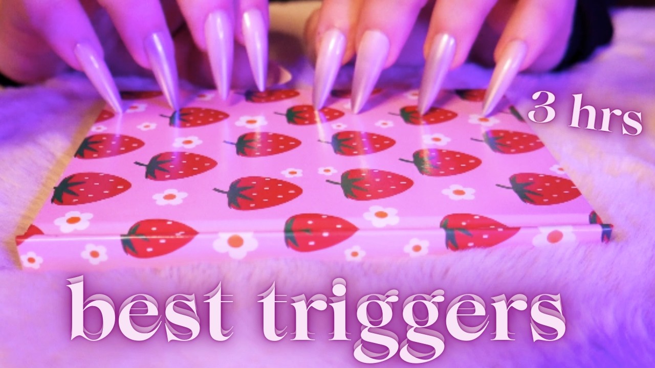 ASMR Best Triggers For Sleep Compilation (No Talking) Tapping & Scratching