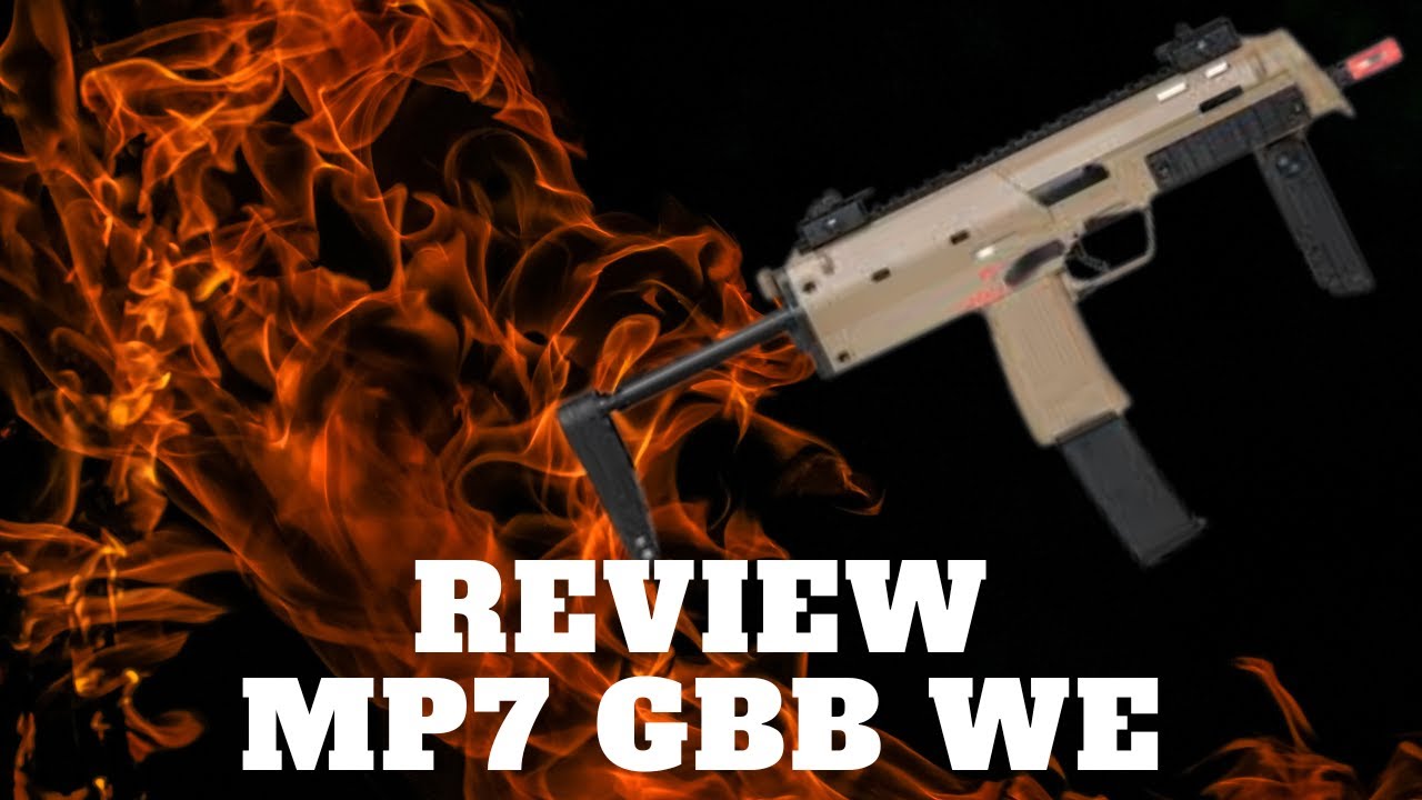 Airsoft#169 - Review MP7 GBB da WE - Equipamento INSANO pro CQB
