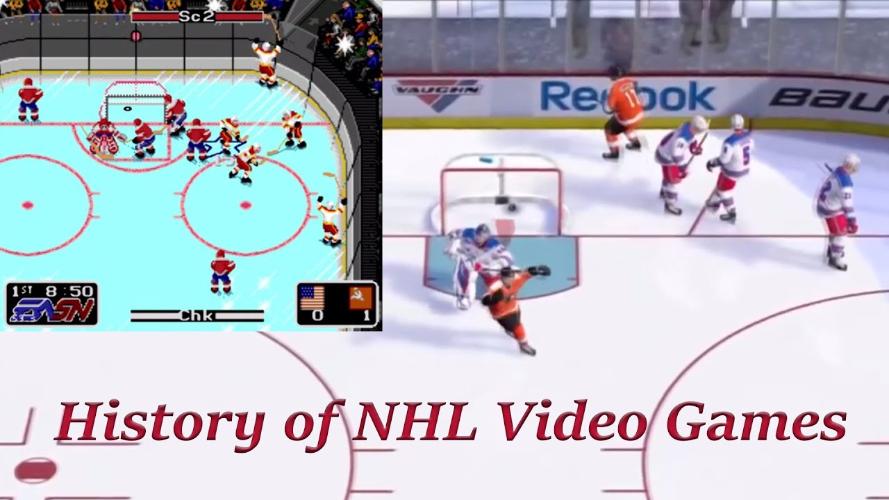 History of NHL Video Game Series