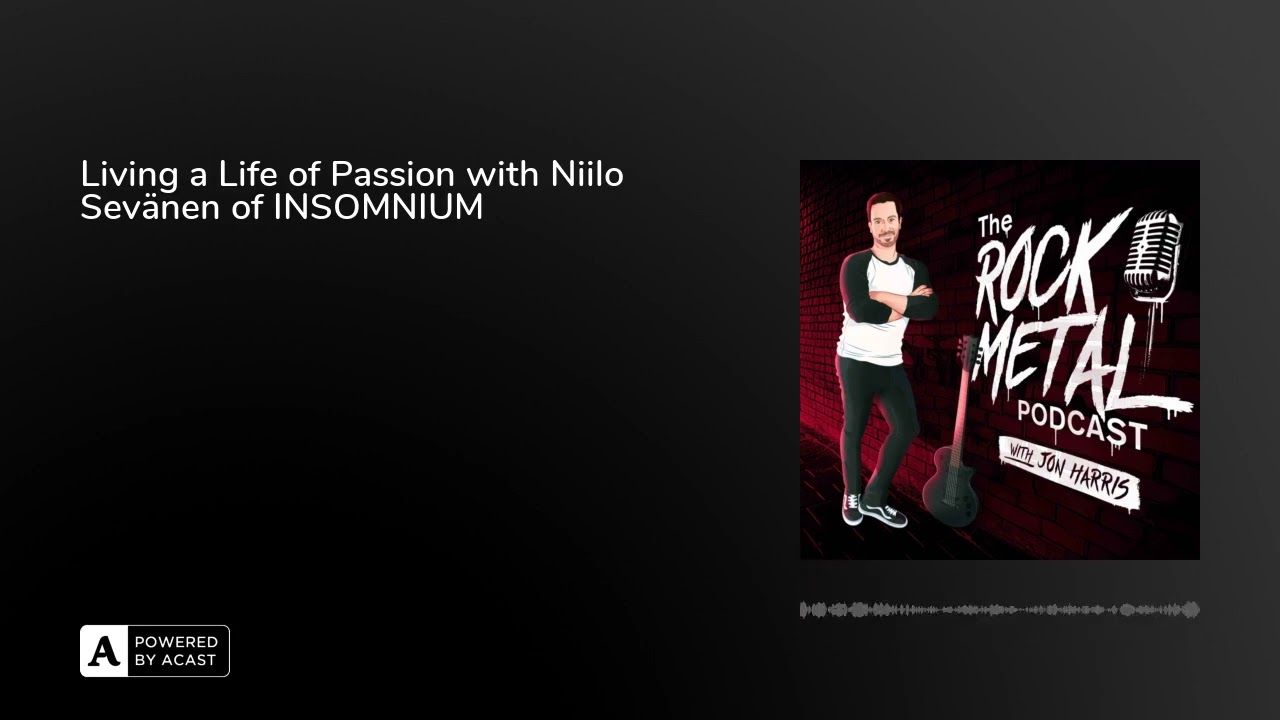 Living a Life of Passion with Niilo Sevänen of INSOMNIUM