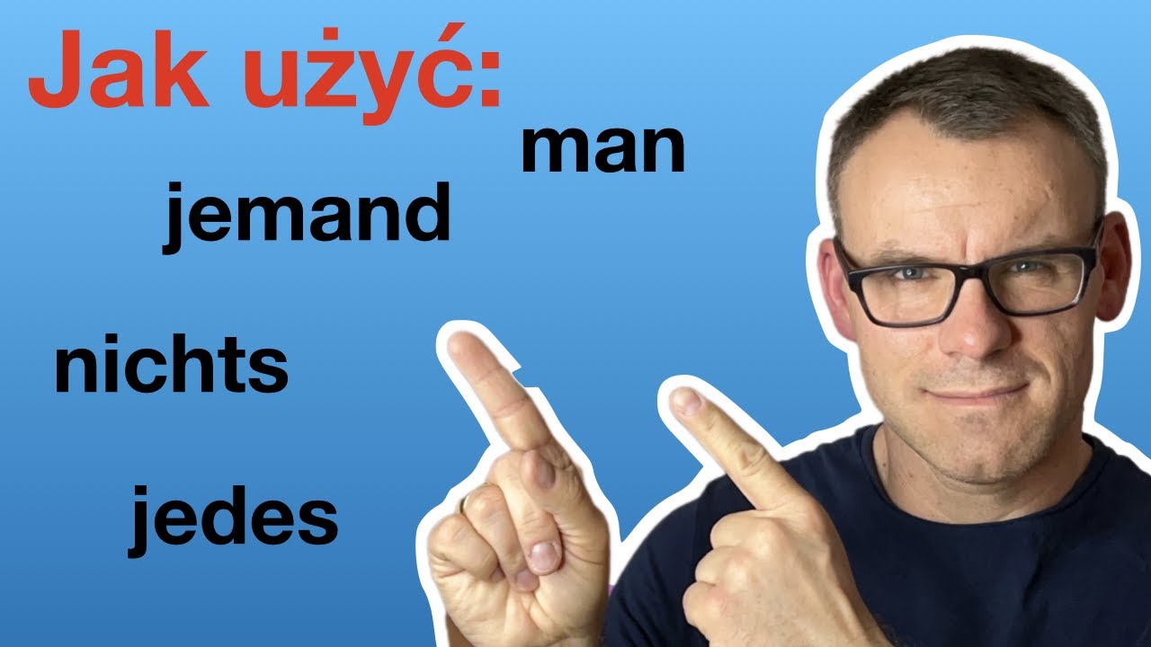 🇩🇪🇵🇱 Niemiecki od zera A1 A2 zaimki nieokreślone