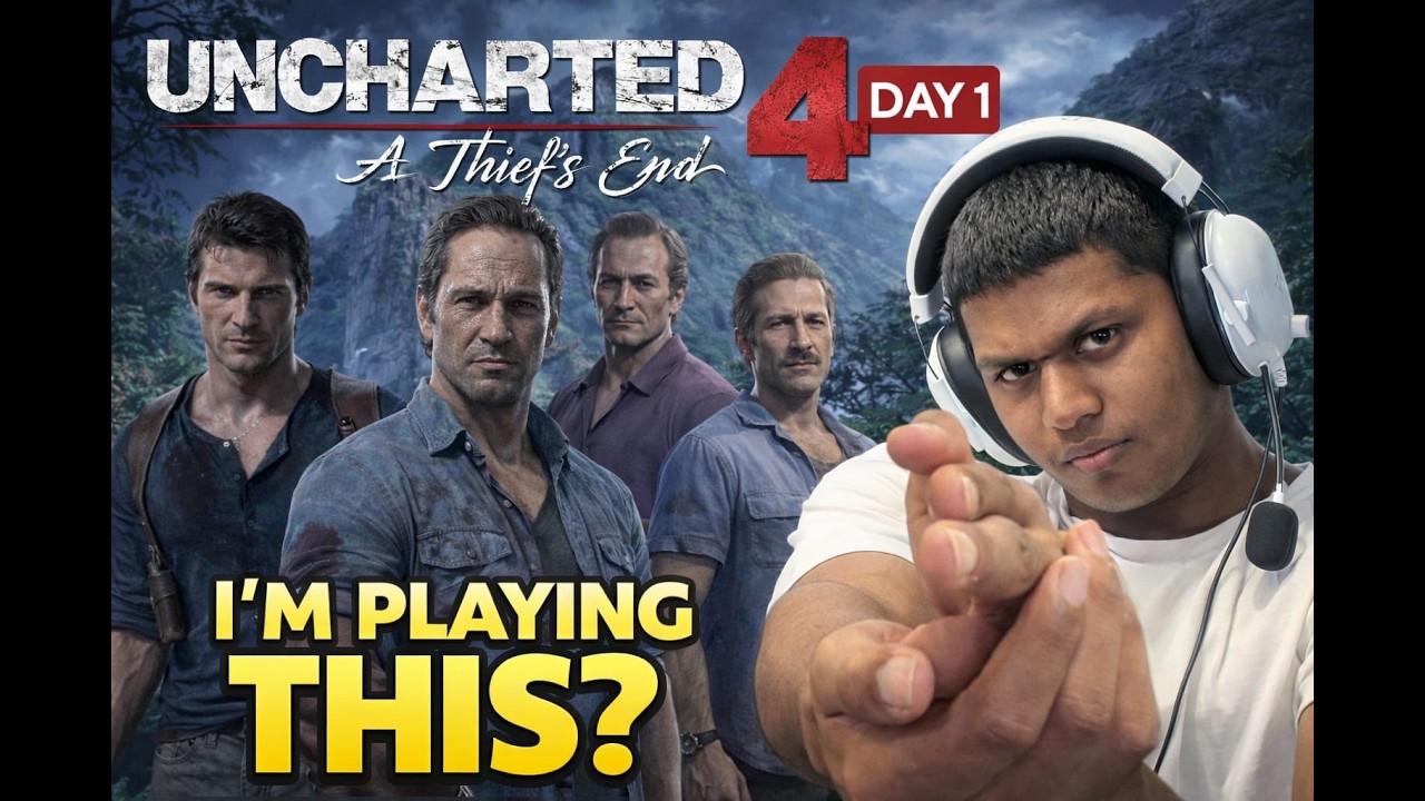 Uncharted 4 – DAY 1 | The Beginning of a Thief’s End 🎮