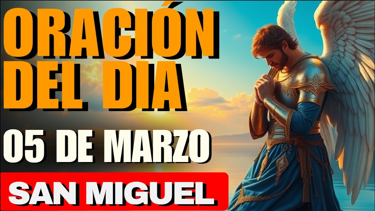 San Miguel Arcángel derrama bendición financiera y guarda tu sustento diario