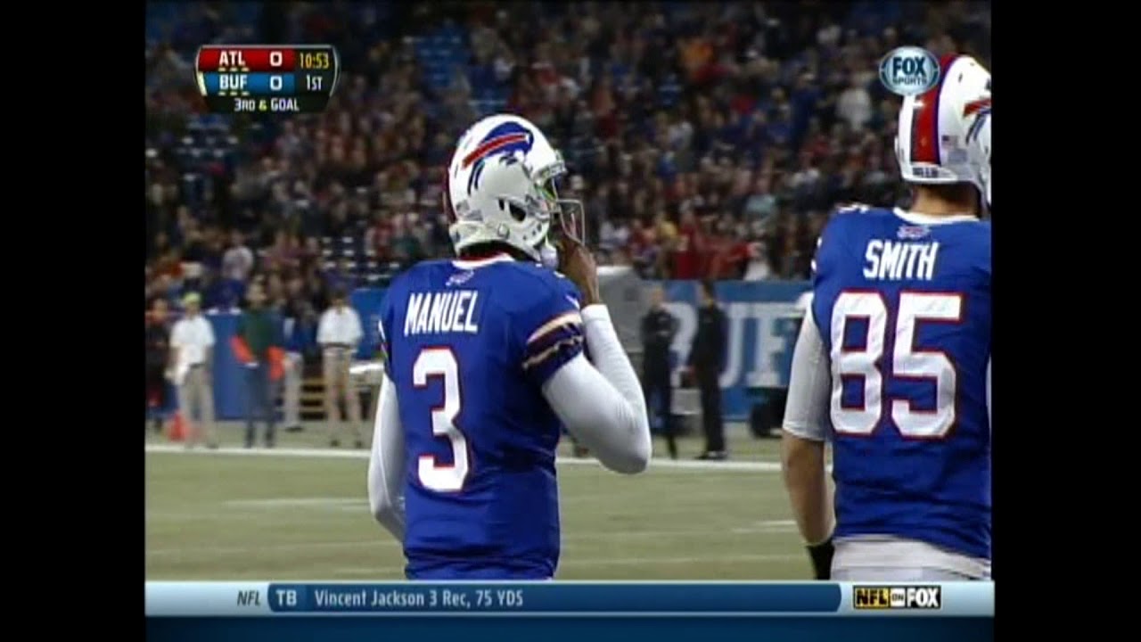 EJ Manuel Buffalo Bills TDs