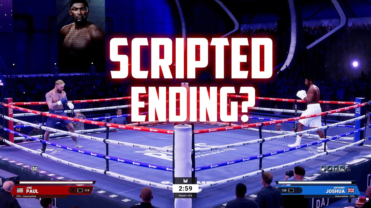 I Simulated Jake Paul vs Anthony Joshua… This Ending Felt Scripted 😳
