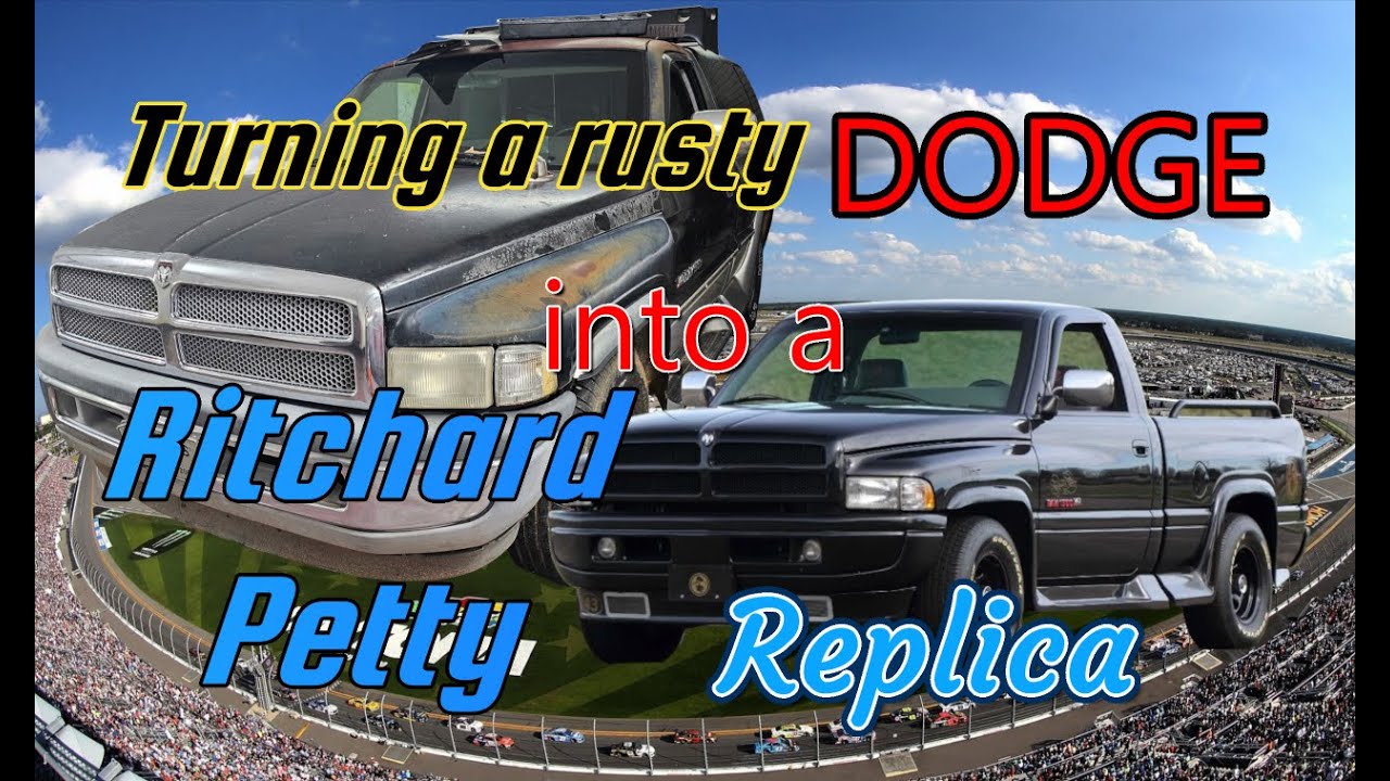 Turning a Rusty Dodge into a Richard Petty replica!