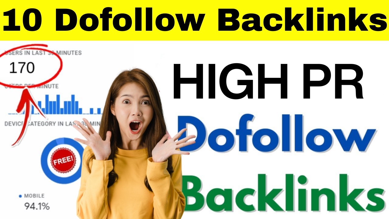 10 New Dofollow Backlinks | Instant Approval Backlinks