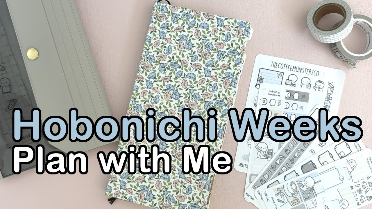 Plan with Me | Hobonichi Weeks | Week of Jan 19-25