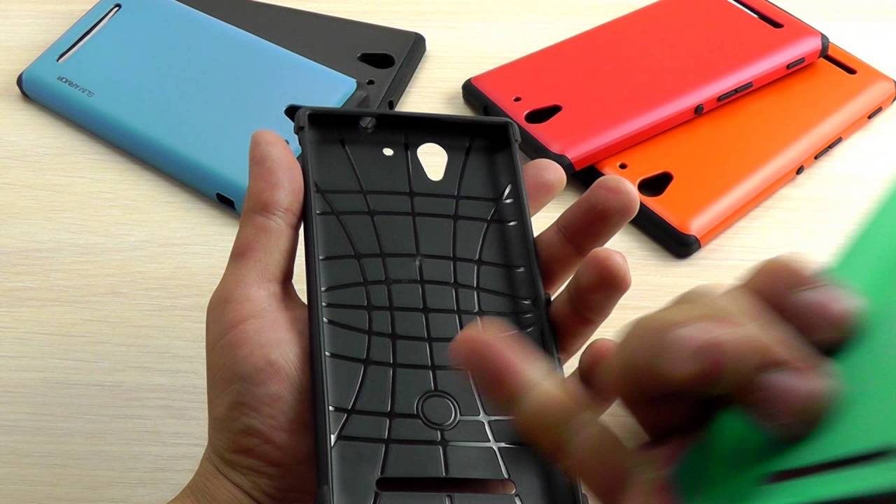 ОБЗОР: Противоударный Чехол-Накладка для Sony Xperia C3 D2502 