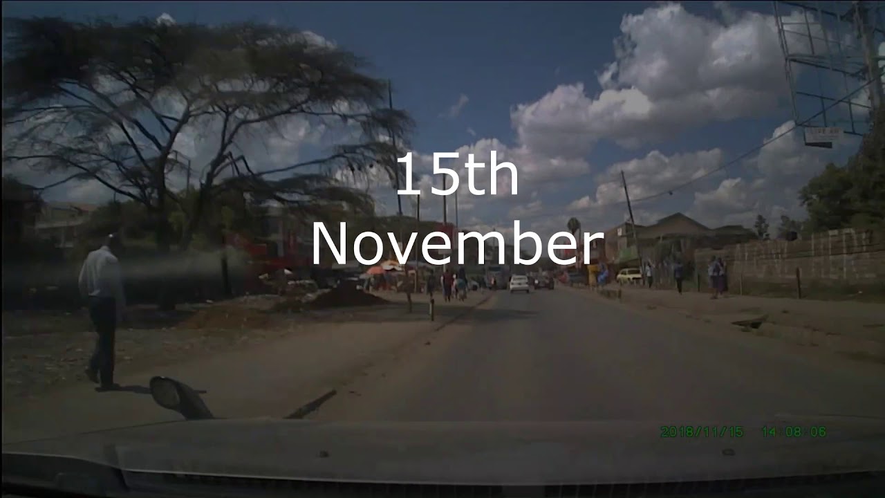 Three Day Dashcam Timelapse l Nairobi, Kenya - #2