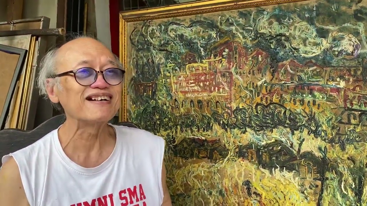 Pelukis Hardi - Cerita tentang Koleksi Lukisan Affandi di rumah (Roma)