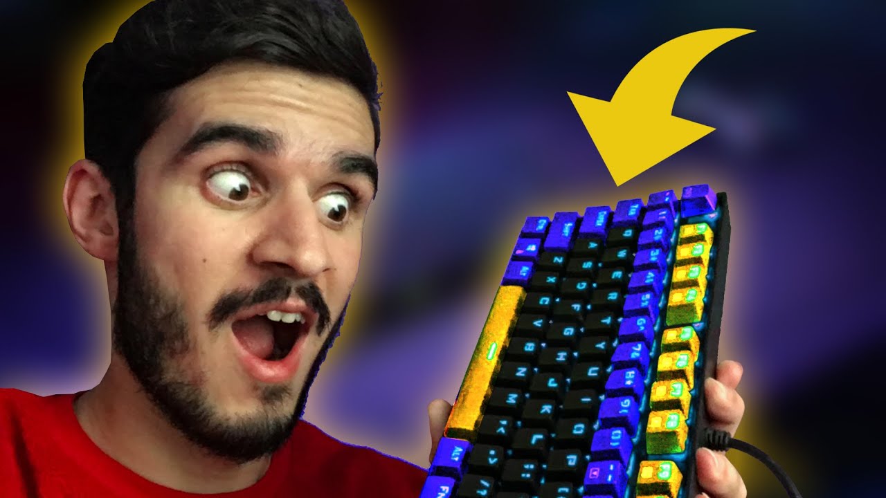 یک کیبورد فوق حرفه ای ساختم - I MADE A PROFESSIONAL MODDED KEYBOARD
