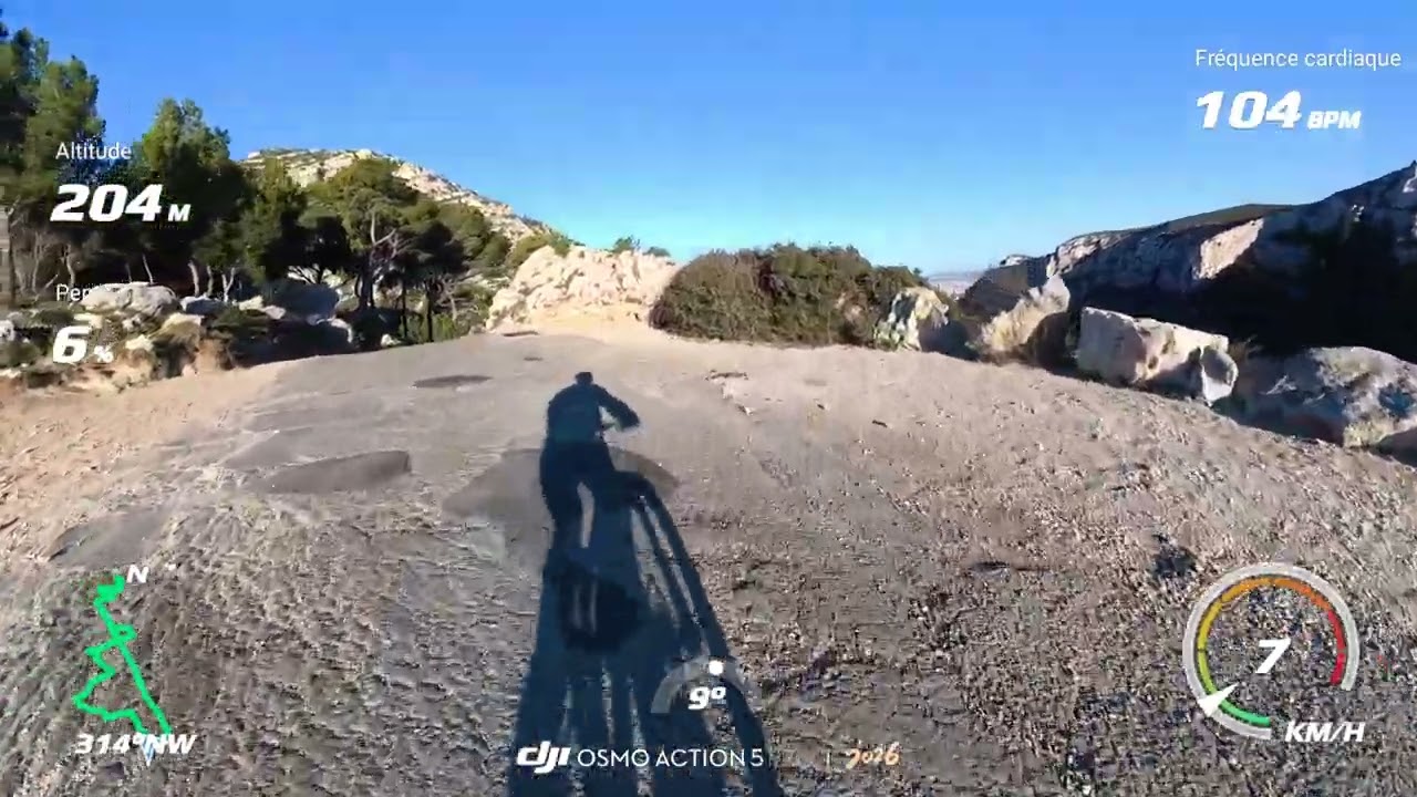 Crête de  Sormiou et Parangon 4K