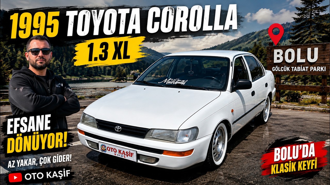 «Toyota Corolla 1.3 XL 1995 года — легенда, выдержавшая испытание временем!»