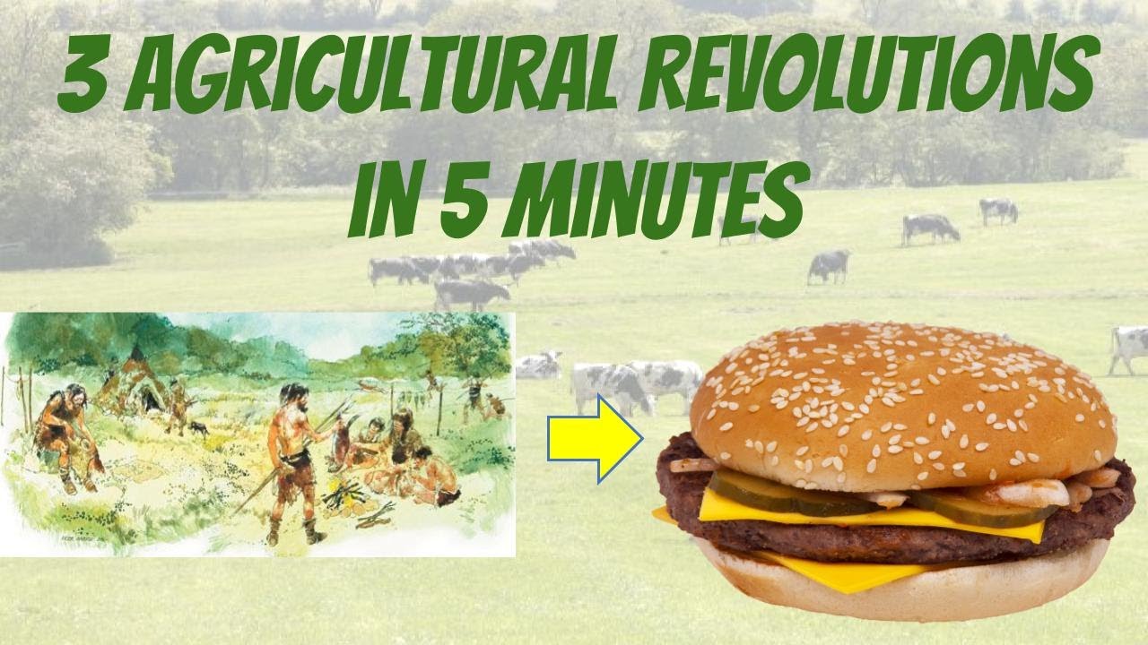 3 Agricultural Revolutions in 5 Minutes!!!
