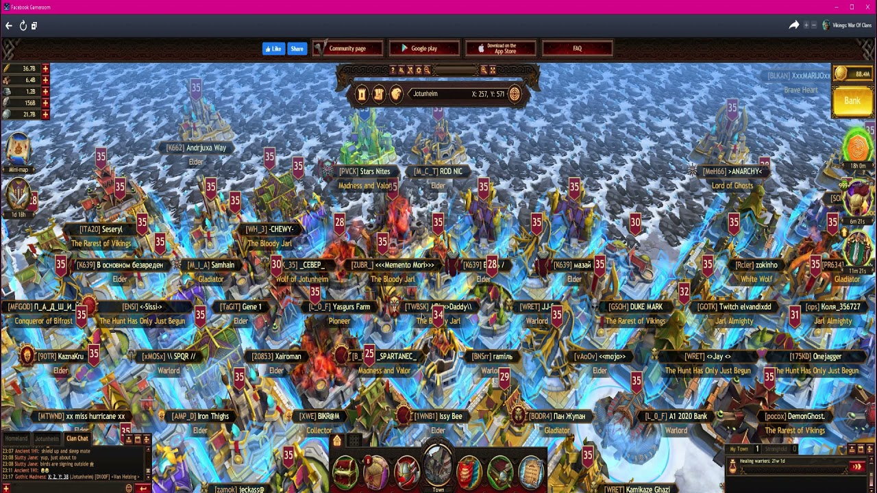 Vikings: War of Clans. Jotunheim attacks.