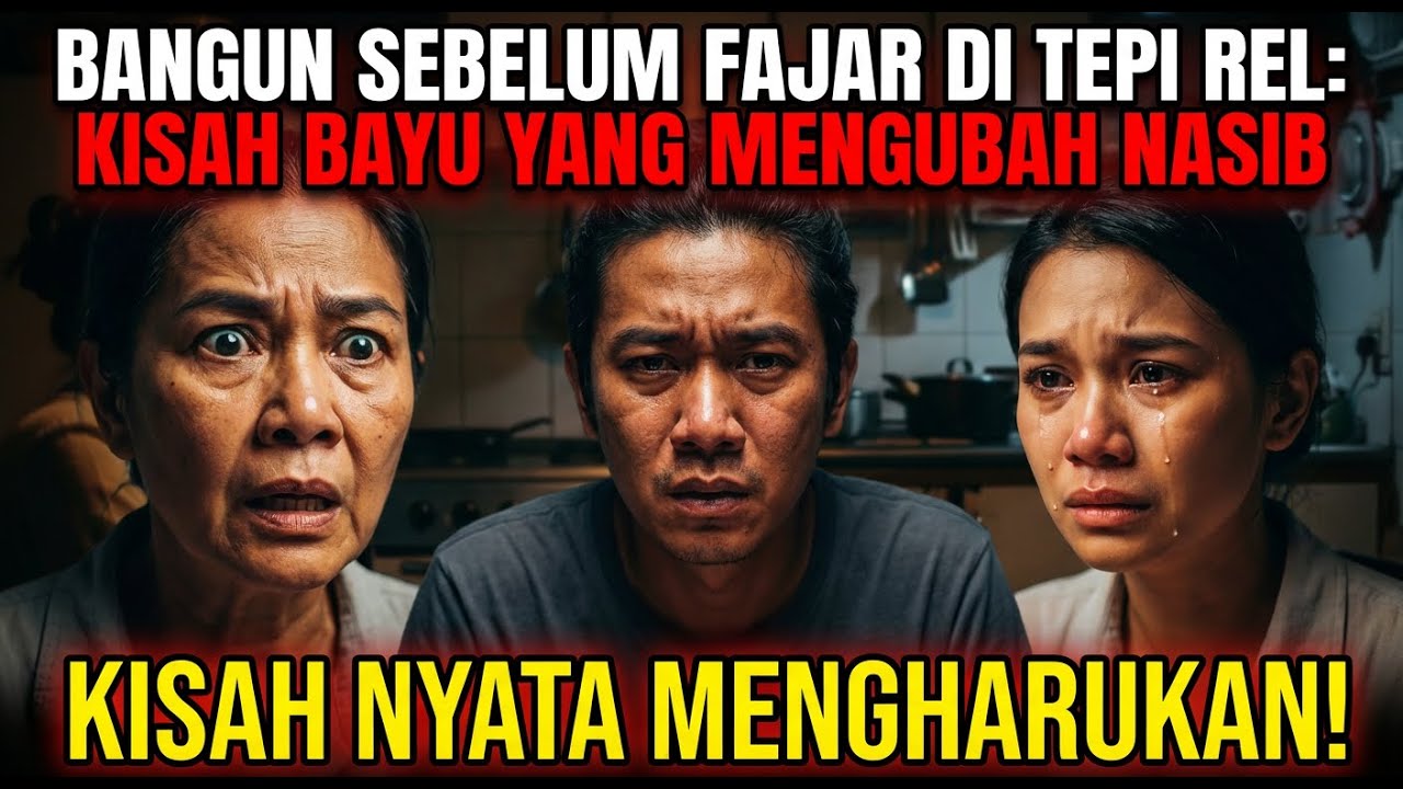 VIRAL! Bangun Sebelum Fajar di Tepi Rel! Kisah Bayu yang Mengubah Nasibnya!