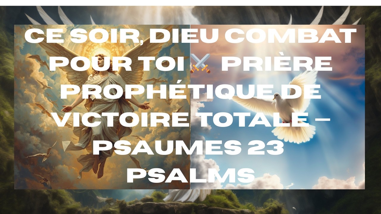 CE SOIR, DIEU COMBAT POUR TOI ⚔️ Prière Prophétique de Victoire Totale — Psaumes , 23, PSALMS