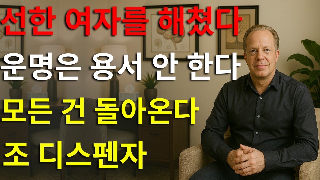 선한 여성을 상처 입힌 남자에게 일어나는 일 | 조 디스펜자의 성찰