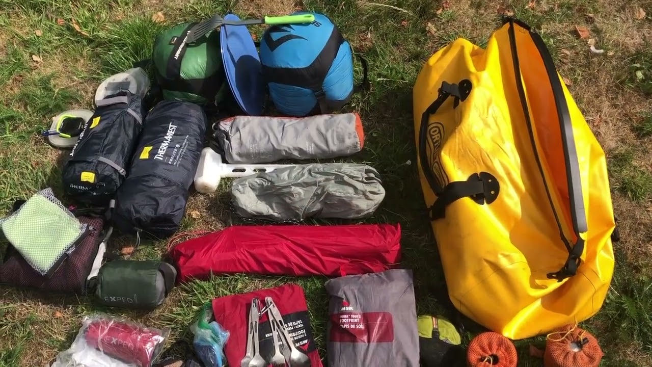 How We Pack the T7 for 2-Up RTW: Camping and Cooking Kit