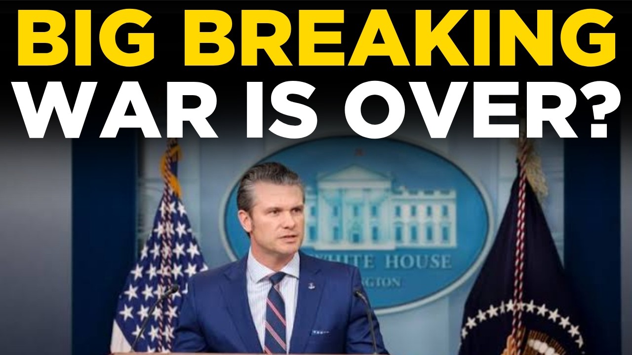 PENTAGON LIVE | Is The War Over? Pete Hegseth & Gen. Dan Caine Address Iran Ceasefire Deal