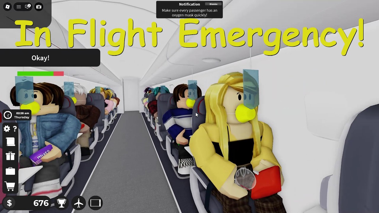 I purchased a new plane in Cabin Crew Simulator!
