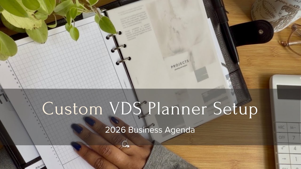 Новая настройка бизнес-планера | VDS A5 Custom | The Planner Isle