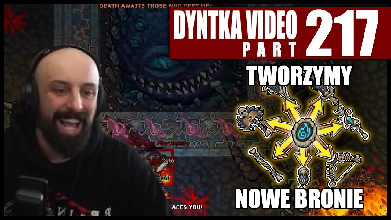 Bossy ze Strojnym i podw&oacute;jne tworzenie Cryptowych broni! | Tibia - Dyntka Video odc. 217