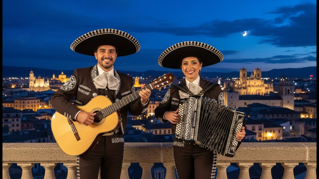 El Alma de la Tradición: Mexico Mariachi y su Brillo Dorado | Guitarra y Acordeón