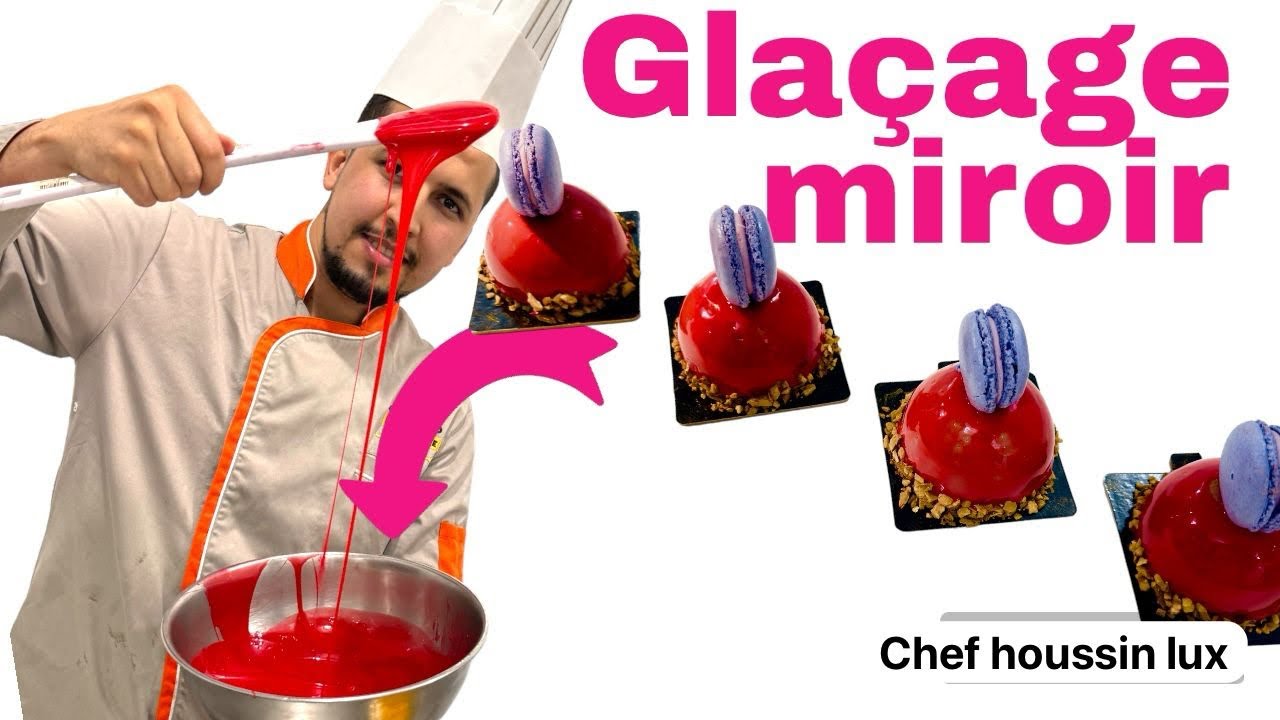 كلاصاج ميروار لامع احترافي وناجح 100% glacage miroir professionnel