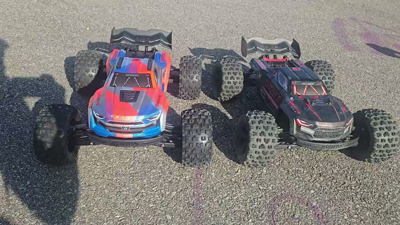Arrma Kraton 6s BLX V6 против Kraton 6s EXB RTR: что лучше купить?!