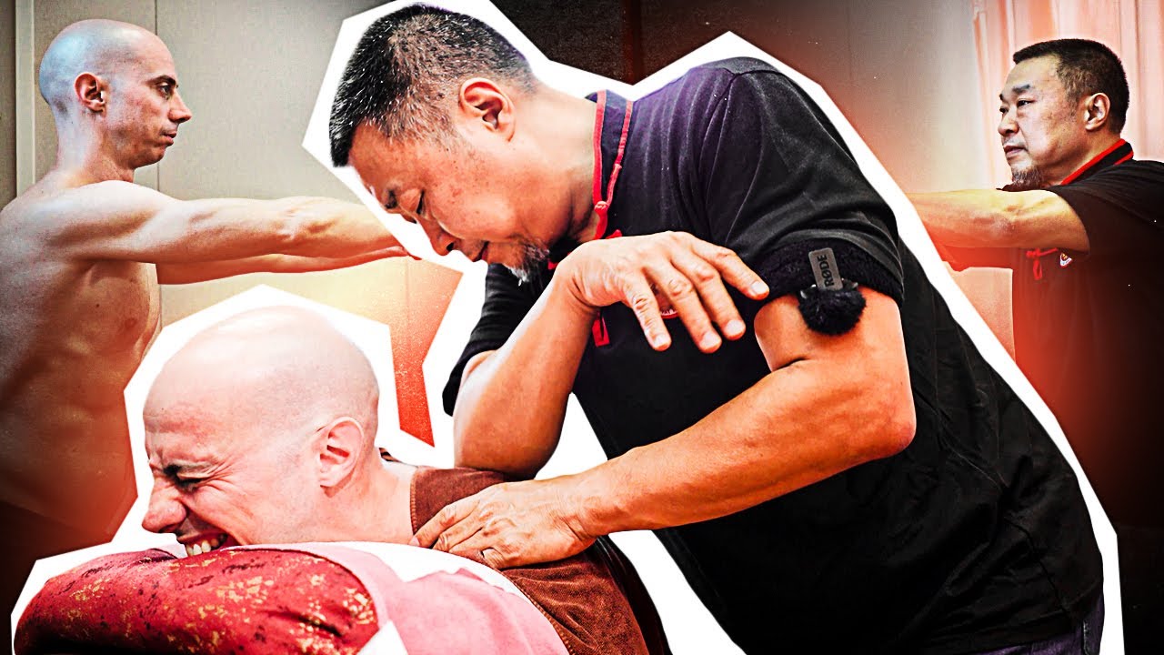 Kung Fu Massage 🥋 Chinese Technique for Melting Away Muscle Tension 👊 ASMR Video