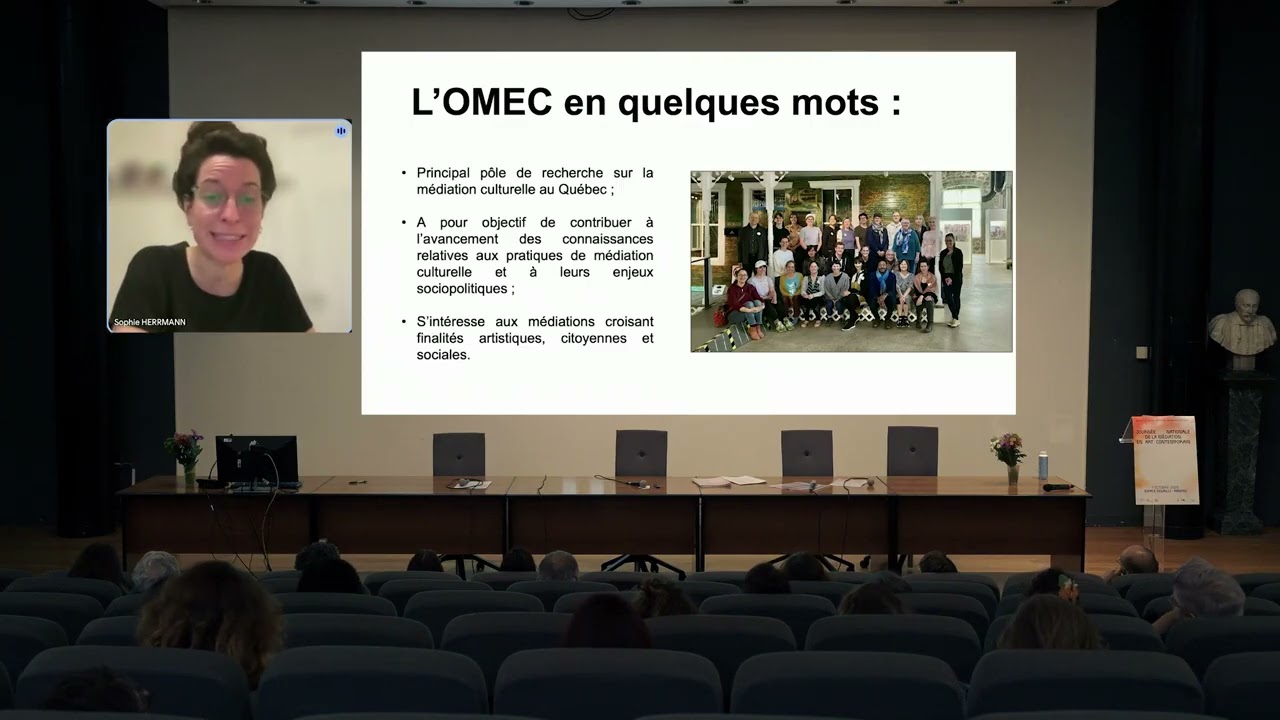 [JNMAC] Table ronde #3 : « Recherche et structuration des médiations culturelles France/Québec »